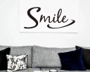 Smile Inspirational Removable Home Sticker Decor